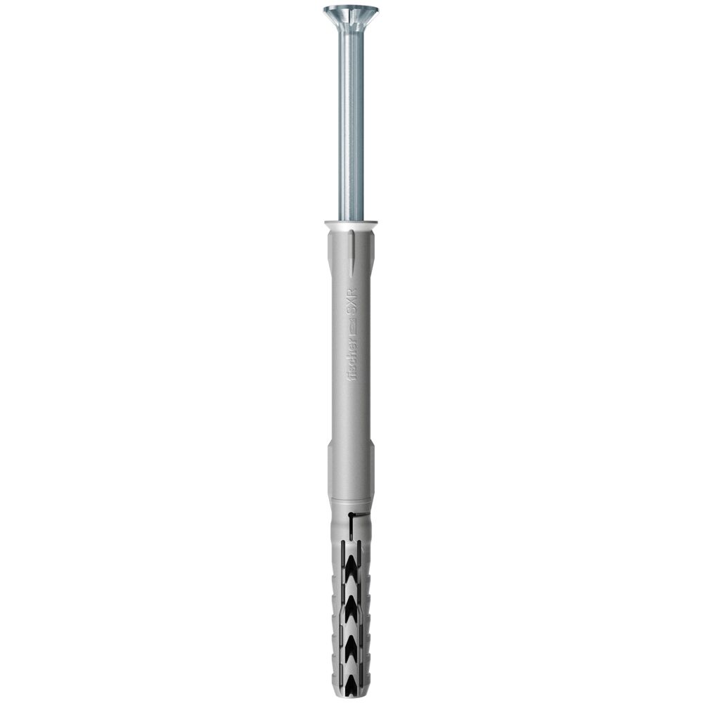 fischer Pluggen en lange schroeven van nylon SXR 10 x 60, pluggen fischer betonwand, tas, 16 stuks fischer Pluggen en lange schroeven van nylon SXR 10 x 60, pluggen fischer betonwand, tas, 16 stuks